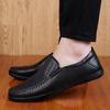 Мужские кожаные туфли повседневные туфли Doudou Мужские повседневные туфли Lazy Set Feet One Pedal Кожаные туфли корейской версии Tide Soft Sole Универсальные