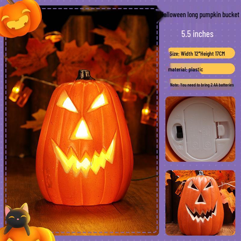 Светодиодный тыквенный фонарь Декор на Хэллоуин для вечеринок и мероприятий
