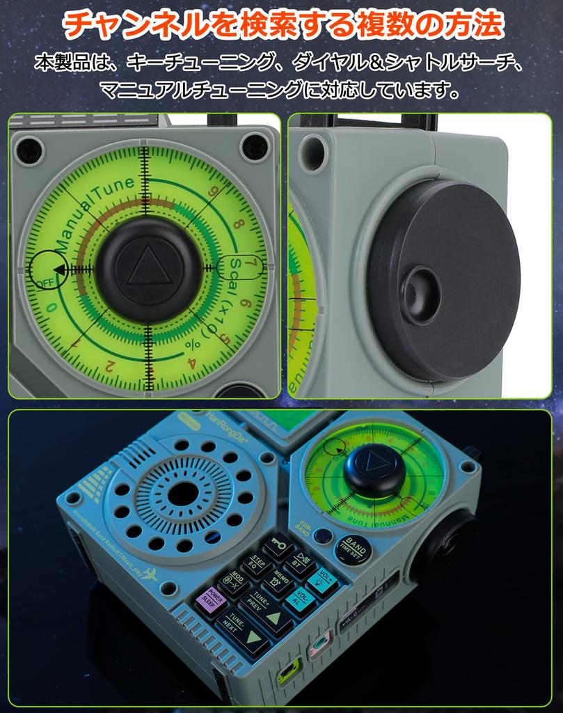 Радио HanRongDa FM-совместимый Bluetooth-динамик Совместимость с картой MicroSD Перезаряжаемый фонарик Приложение для будильника SOS Дистанционное управление Цифровые часы Технические характеристики