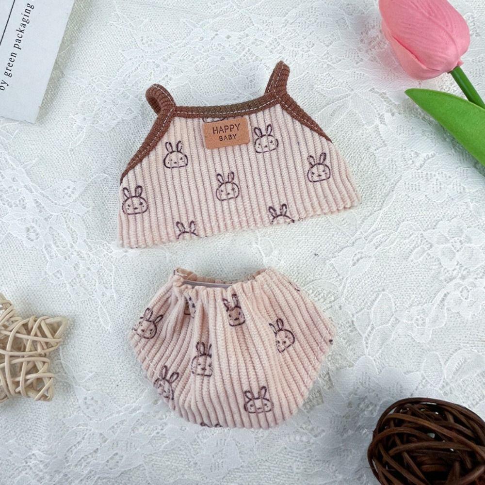 Одежда для куклы 20 см Разноцветный головной убор для куклы Набор платьев Аксессуары для куклы Игрушка Хлопковая мягкая кукла