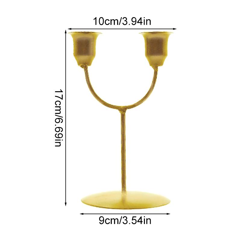 1 шт. подсвечник украшение праздничные принадлежности Y-образные свадебные украшения U-образные праздничные подарки металлический подсвечник украшения для дома