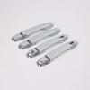 For TOYOTA Prius C AQUA Hybrid 2012- chrome silver Door Handle Cover Bezel Trim 2013 2014 2015 2016 2017 2018