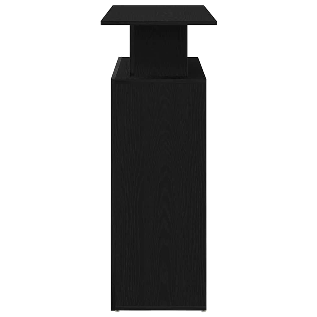 Reception Desk Black 100 x 40 x 104 cm Particleboard