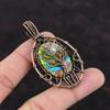 Кулон Древо Жизни Фиеста Кингман Бирюза Мульти Медная Бирюза Ювелирные изделия Медная проволока Оплетенный кулон Ювелирные изделия из драгоценных камней Кулон ручной работы