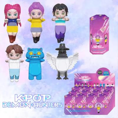 Продаются K-pop Охотники на демонов Серия Слепые коробки Аниме Фигурки Украшения Куклы Фанаты Детский Подарок Случайная Слепая коробка