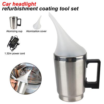 Ремонт распылителя, мотоциклетной лампы, восстановленного автомобильного фарного стекла, набор для восстановления, полировки, чистки, фар, задних фонарей