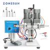 ZS-XG6100 Маленькая настольная машина для укупорки бутылок для воды, напитков, масел для вейпинга