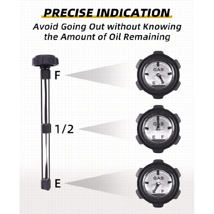 Аксессуары для UTV Водонепроницаемые крышки топливного бака с датчиком Крышки топливного бака Крышки бензобака для 500 700