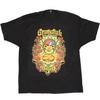 Мужская футболка Grateful Dead Fare Thee Well Медведь в позе лотоса XXXL черная