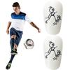 1 пара Миниатюрных щитков на голень для футбола Защитное снаряжение Щитки на голень Футбольные щитки на голень Футбольный протектор для ног для молодежи и взрослых