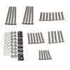 4 Door M8 Stainless Steel Hinge Bolts Door Kit Front Rear For Land Rover Defender 110