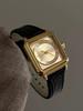 Ladies Watch Square Fashion 25mm Small Dial Brown Leather Waterproof Women's Watch Minimalist Clock With Dresses