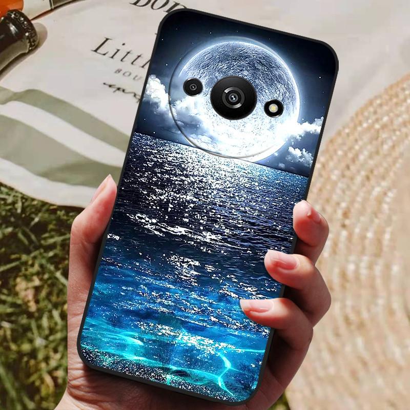 Чехол для Xiaomi Redmi A3, роскошный силиконовый чехол для телефона Redmi A3, полностью защитный чехол для Redmi A3 A 3 6.71" с мультяшным рисунком.