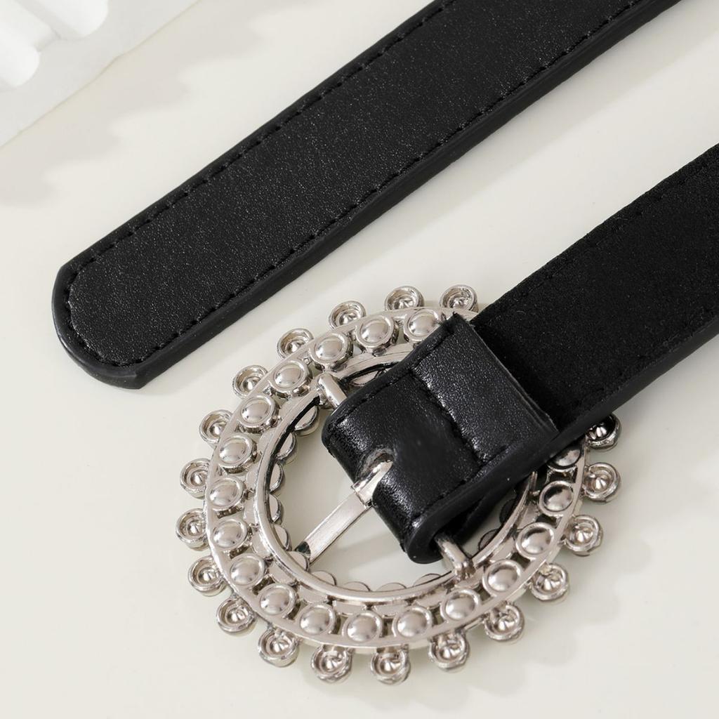Тонкий пояс с жемчугом и стразами для женщин, аксессуары высокого класса, декоративный пояс, простой