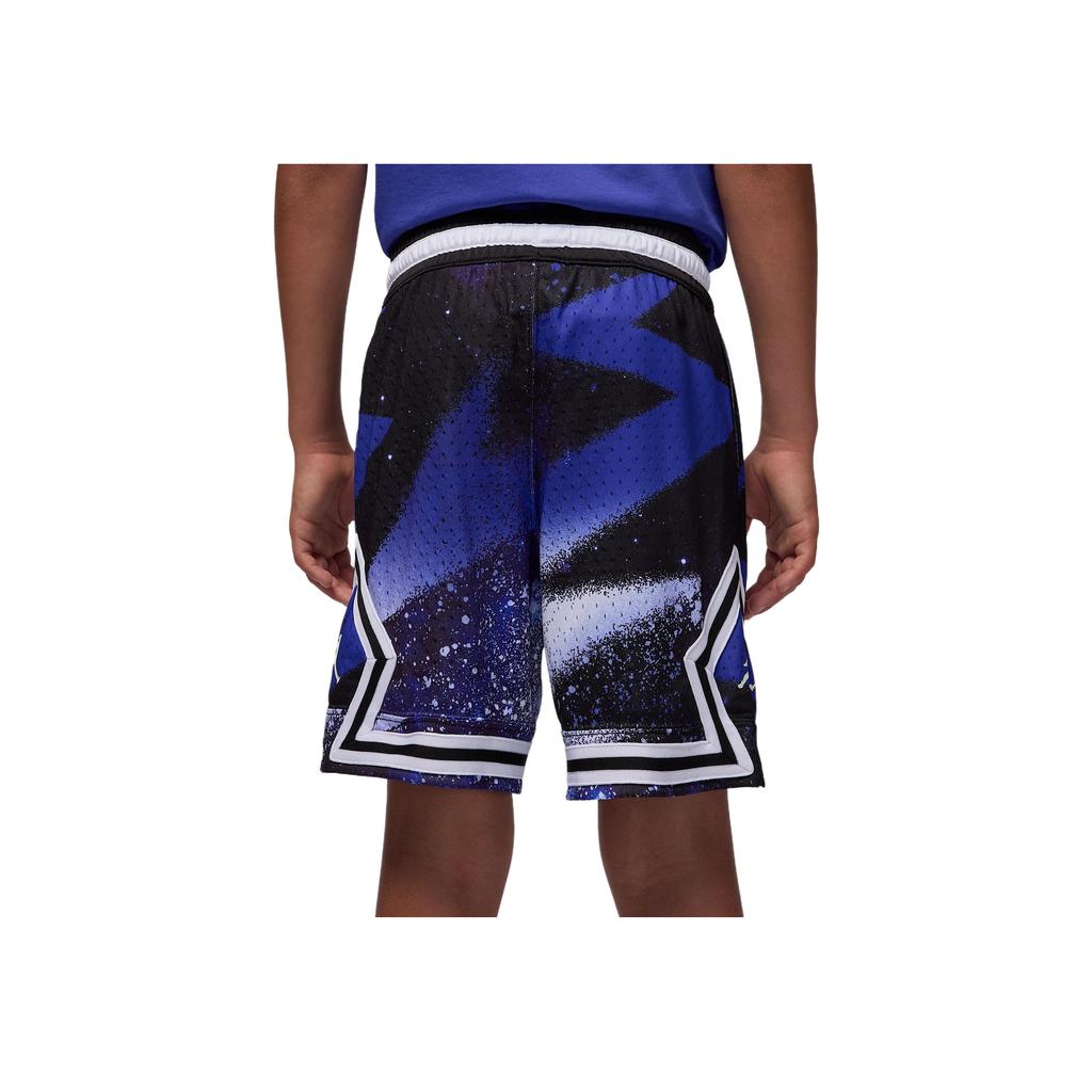 Jordan Dri-FIT MJ Diamond Comfortable Fashionable Soft Versatile Shorts Men Shorts Black Royal-Blue HQ7072-013