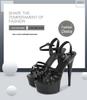 Women's High Heels: Pole Dance Stiletto Platform Sandals for T-Stage Runway & Nightclub