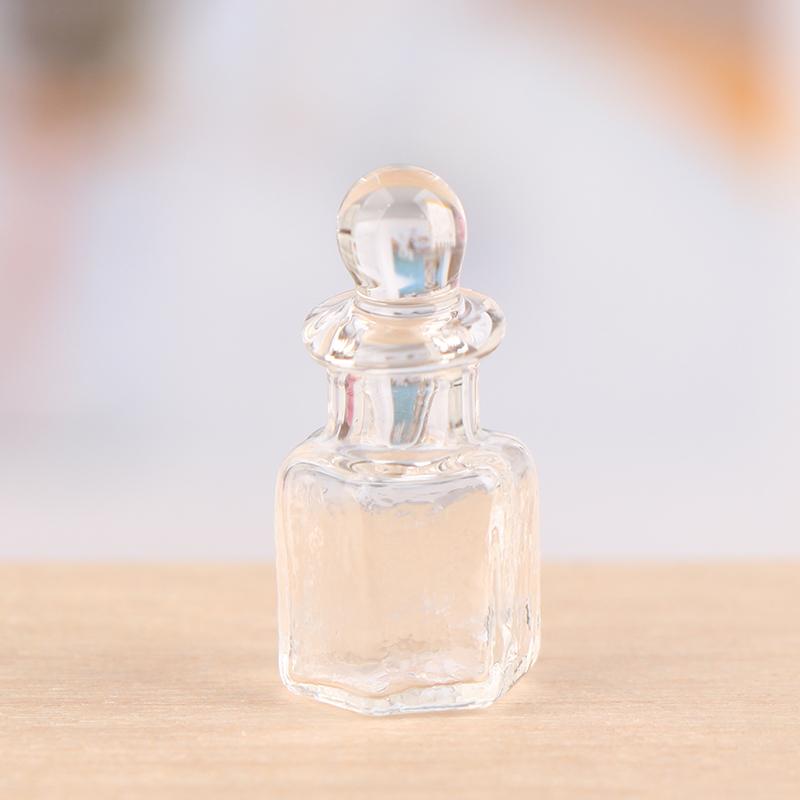1Pc Doll House Mini Decoration Cute Glass Bottle European Vintage Pot