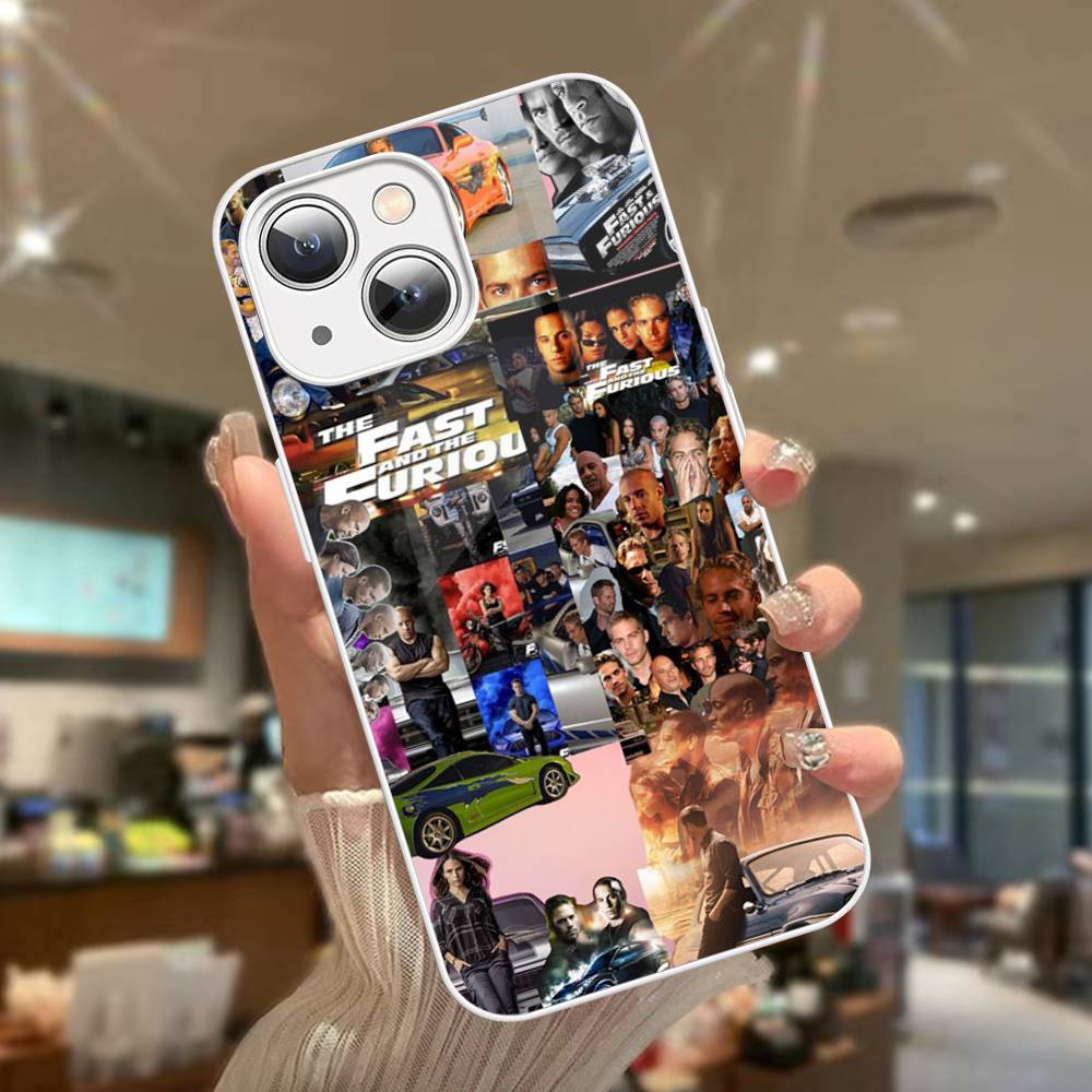 Серия фильмов Форсаж F-Furious Для IPhone 14 13 12 Mini 11 Pro XS Max X XR 14 Plus Закаленное Стекло Чехол