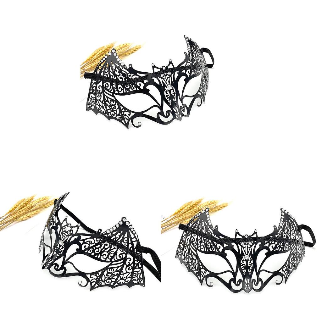 Mask Metal Costume With Embellishments For Halloween And Holiday Parties