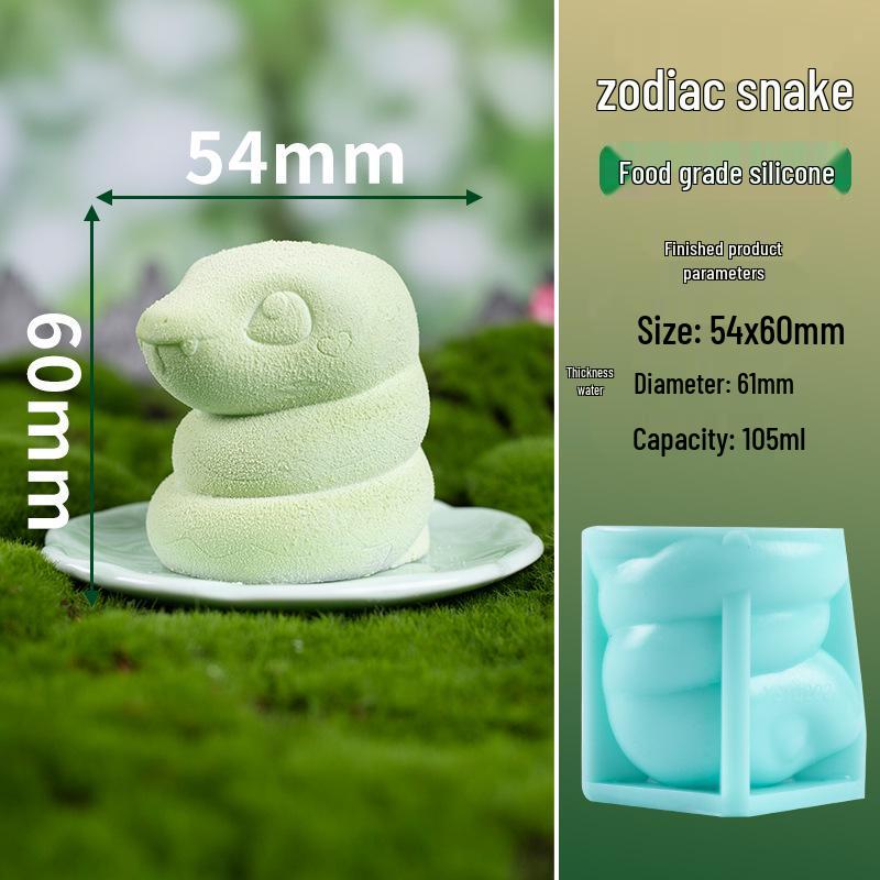 **Силиконовые формы со знаком зодиака: 3D Мультяшный Набор для Украшения Шоколада и Тортов**