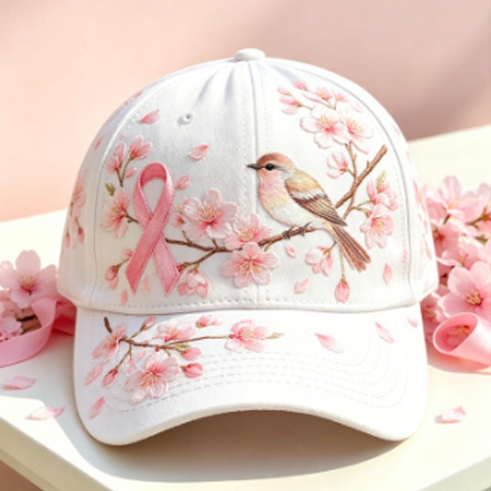 Breathable Embroidered Baseball Cap Soft Cotton Curved Brim Hat New Sports Sun Hat  Daily Travel