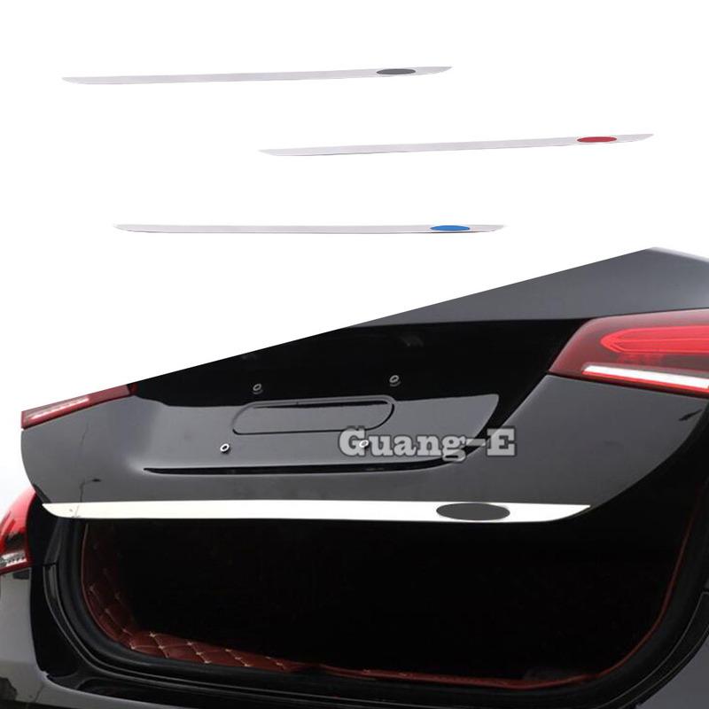 Для Mercedes Benz A-Class W177 A180 A200 A250 Полоска на заднюю дверь багажника tailgate для автомобиля Автоаксессуары