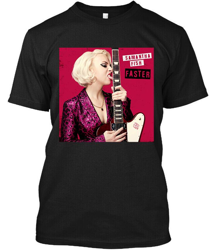 NEW! Samantha Fish Faster American Singer Guitarist Music Graphic T-Shirt S-4XL
