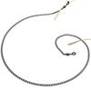 Women  Black Reading Glasses Glasses Necklace  Eye Wear Accessories Eyeglass Lanyard  Glasses Chain