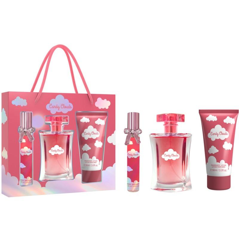 Perfume Women's Gift Box Set Eau Perfume Three-piece Body Spray Women's Perfume Body Lotion