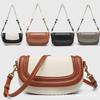 ZR Женская сумка Популярная Седло Широкий плечевой ремень Повседневная Одноплечевая Через плечо Модная Нишевая Универсальная Высококачественное Ощущение