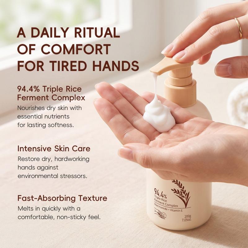 LAIKOU Rice Moisturizing Hand Cream 200g