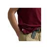Polo Ralph Lauren Классический крой Логотип Вязаная футболка Мужские топы Красный 710981152-005
