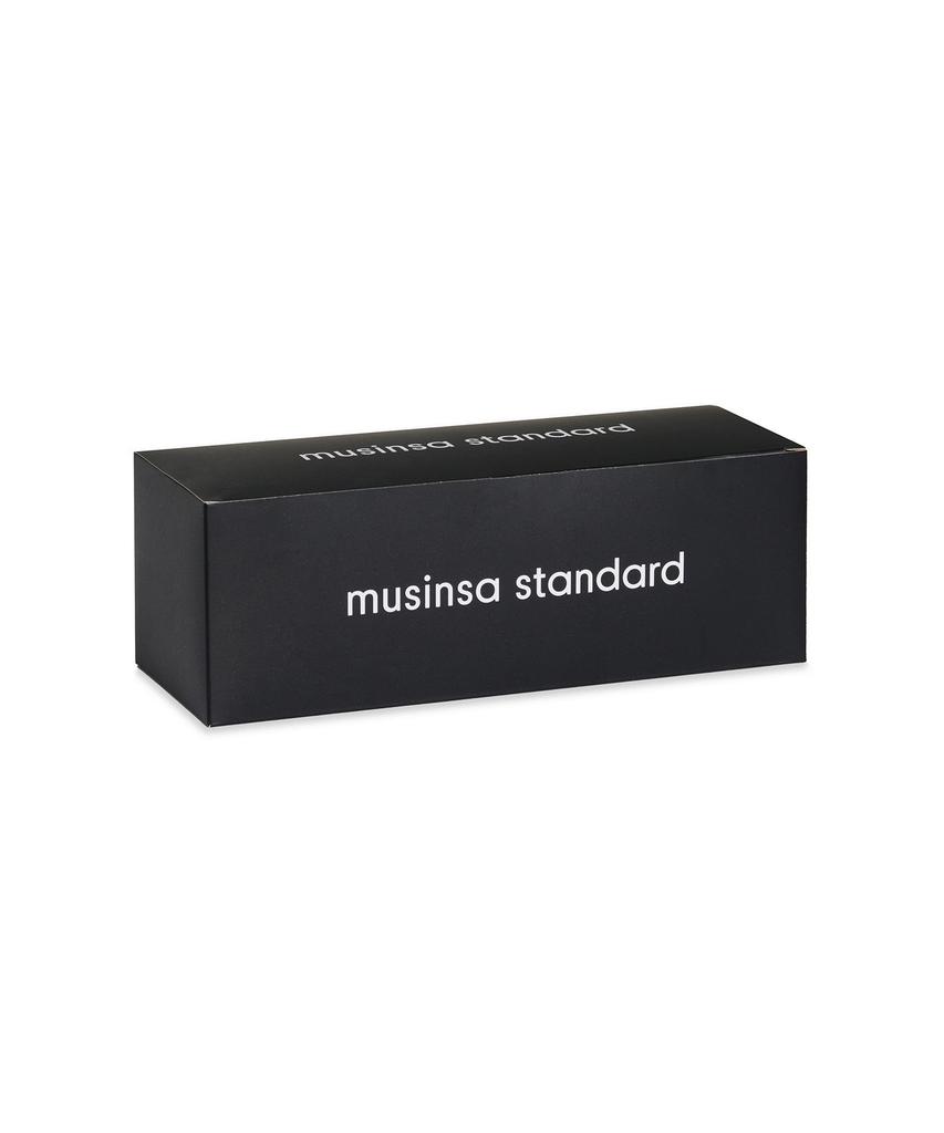 MUSINSA STANDARD Lightweight Angle Crew Socks 7-Pack [Black]