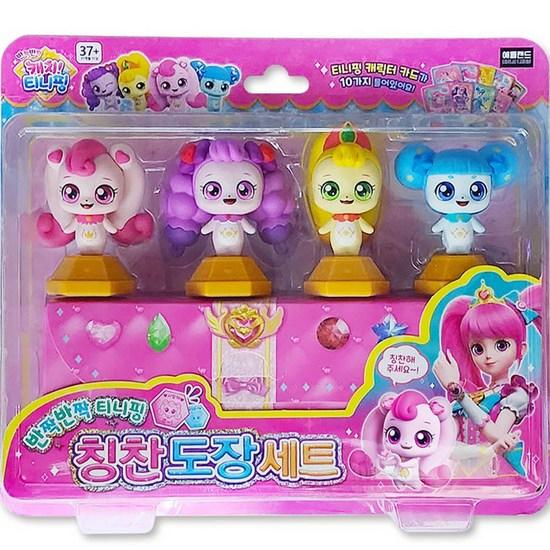 Поймать Тинипинг фигурку похвалы штамп игровой набор, красный, синий, желтый..., 1 набор, популярный персонаж в Корее