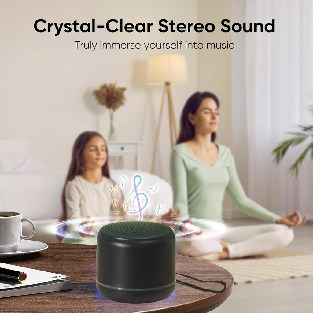 High Quality Mini Bluetooth Speaker Metal Texture Compact and Portable Suitable for Mountain Climbing and Cycling