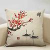 Japan Mount Fuji Ukiyo-e Retro Cushion Cover Sofa Pillowcase Home Decor Pillow Case 45x45cm Linen Home Textile Products