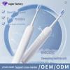 Waterproof Electric Toothbrush with Replacement Heads and USB Charging