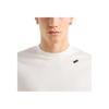 Emporio Armani Мужская футболка Lycra свободного кроя с коротким рукавом, круглым вырезом и спущенным плечом, Топы Белый EM001035-AF13747-U0003