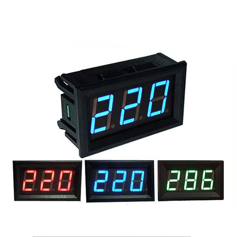 0.56 In Digital Voltmeter Ammeter Dc Panel Amp Volt Voltage Current Meter Tester
