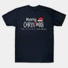 Merry Christmas ya filthy animal-christmas Made in Australia T-Shirt
