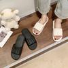Женские новые тапочки для дома, мягкие, простые, для ванной, для купания, нескользящие, для дома, сандалии и тапочки