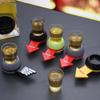 Russian Roulette Friend Drinking Booster Game Props Alcoholic Penalty Turntable Toys Bar Entertainment Atmosphere Supplies
