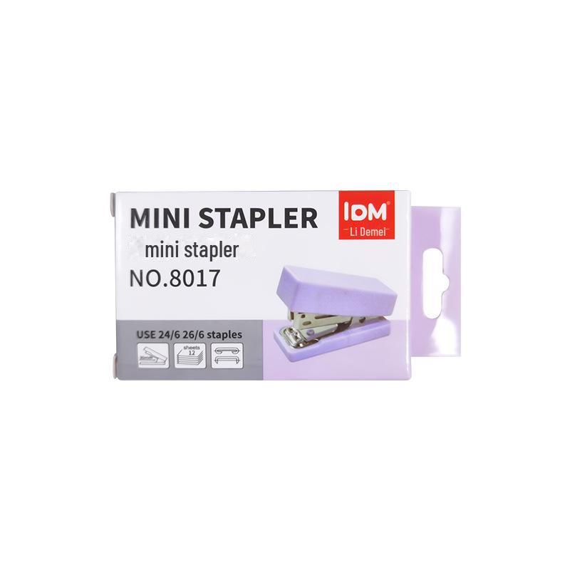 Макарон Но. Мини-степлер - Портативный, для офиса и студентов