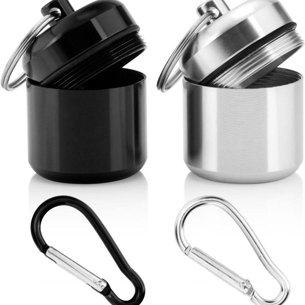 Новая маленькая таблетница Мини-контейнер для лекарств Держатель для таблеток Брелок Футляр для таблеток Альпинизм