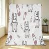 Cartoon Rabbit Series Plush Flannel Throw Blanket Soft, Warm, Cozy for Home, Couch, Christmas & Halloween