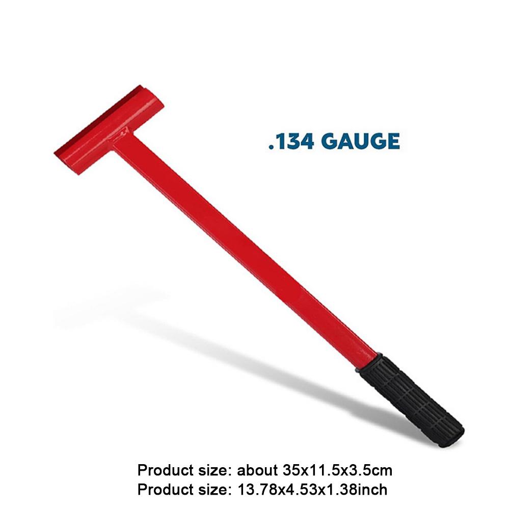 Door Hinge Adjustment Tool with Rubber Grip Hinge Bender Wrench Hinge Knuckle Bender Fit for .134 Gauge Commercial Door