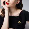 2024 Брошь Подсолнух Высокого Класса: Булавка-корсаж с ромашкой для костюмов и свитеров
