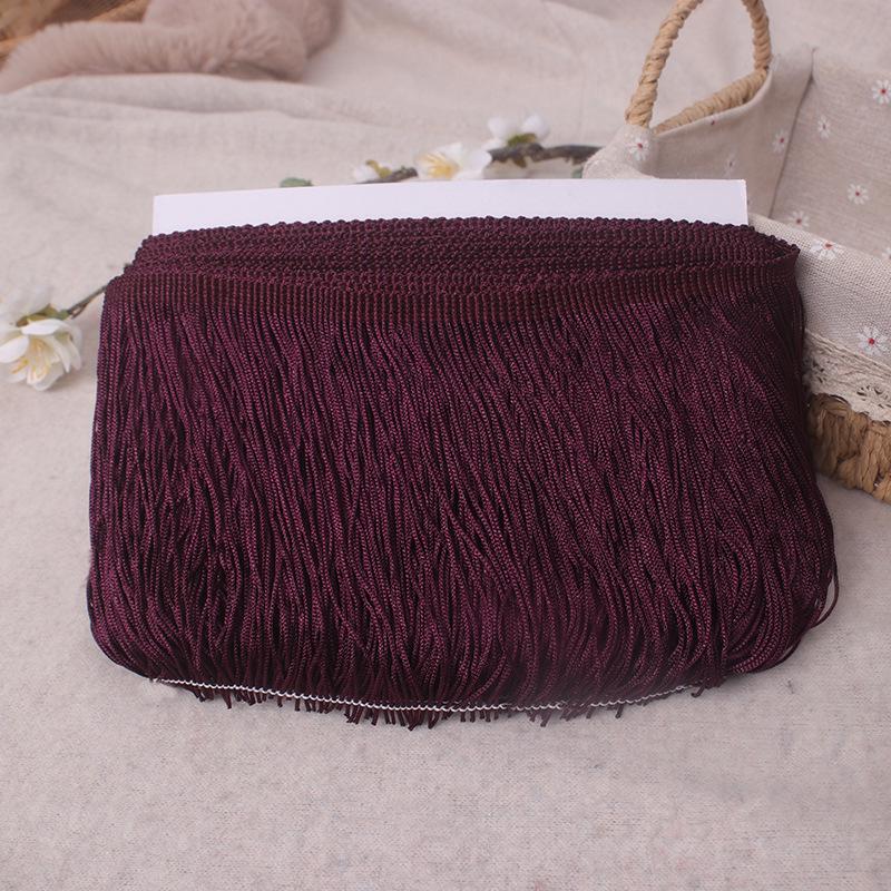 Полиэстеровая бахрома с кистями (10-20см) для сценических костюмов, штор, ковров и кружевных украшений