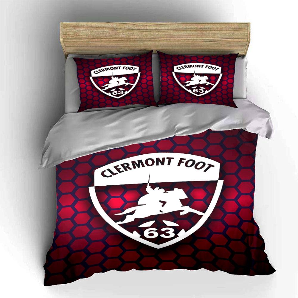 "Clermont Foot 63 Bedding Set" Bedding Duvet Cover Set Duvet Cover Pillowcases (1 * Duvet Cover 2 * Pillowcases, without duvet insert)