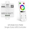 RB1-RB4 ультратонкий сенсорный SPI PWM светодиодный пульт дистанционного управления для контроллера SP63*E 2,4 ГГц WS2812B FCOB DIM CCT RGB RGBW пиксельная светодиодная лента 3 В